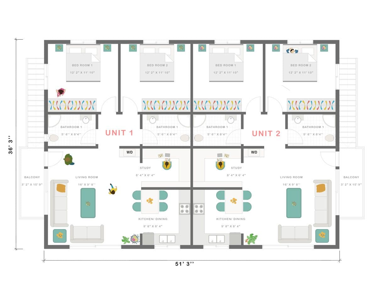 The Duo Floor Plan