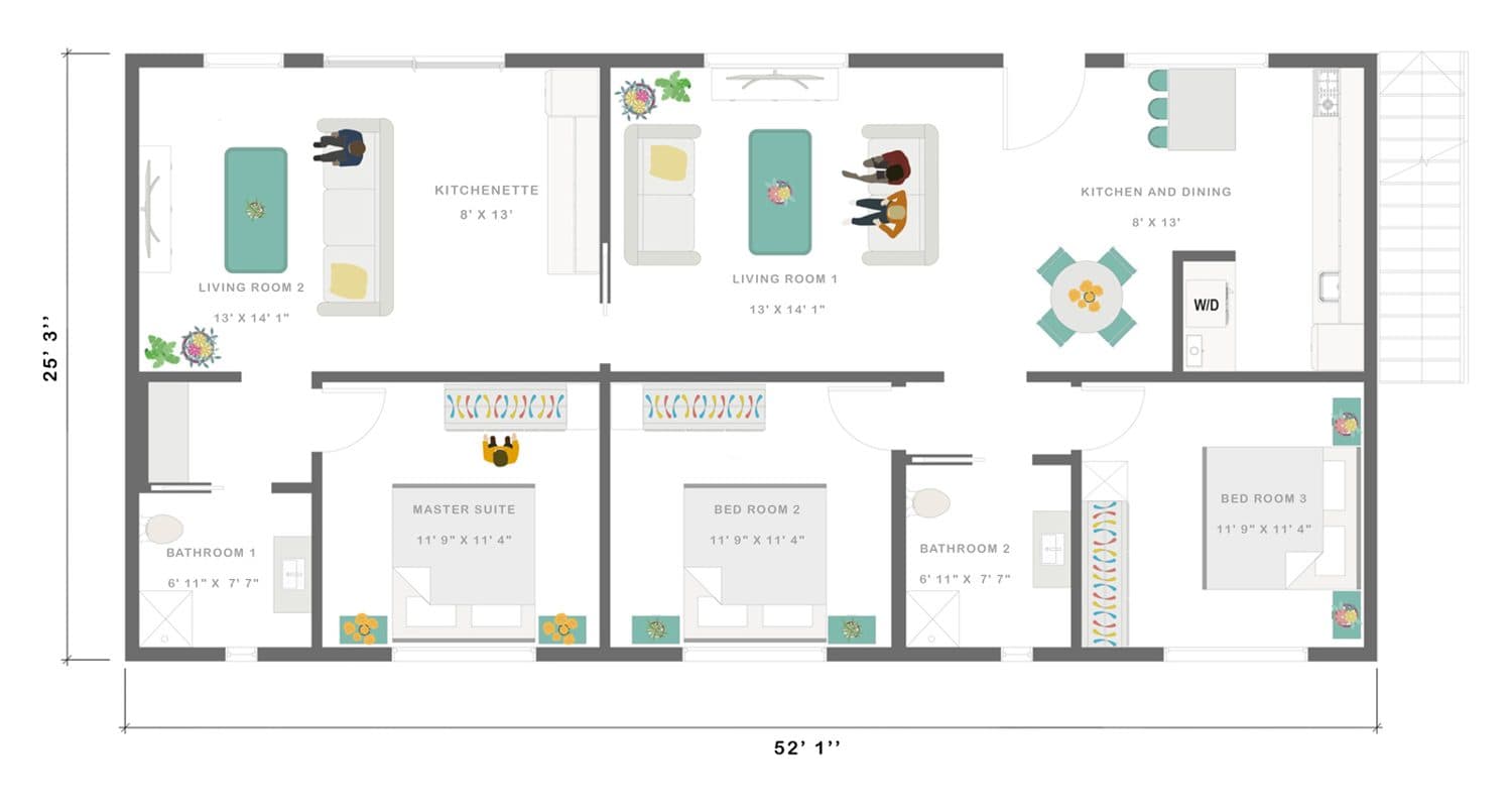 The Gem Floor Plan 2