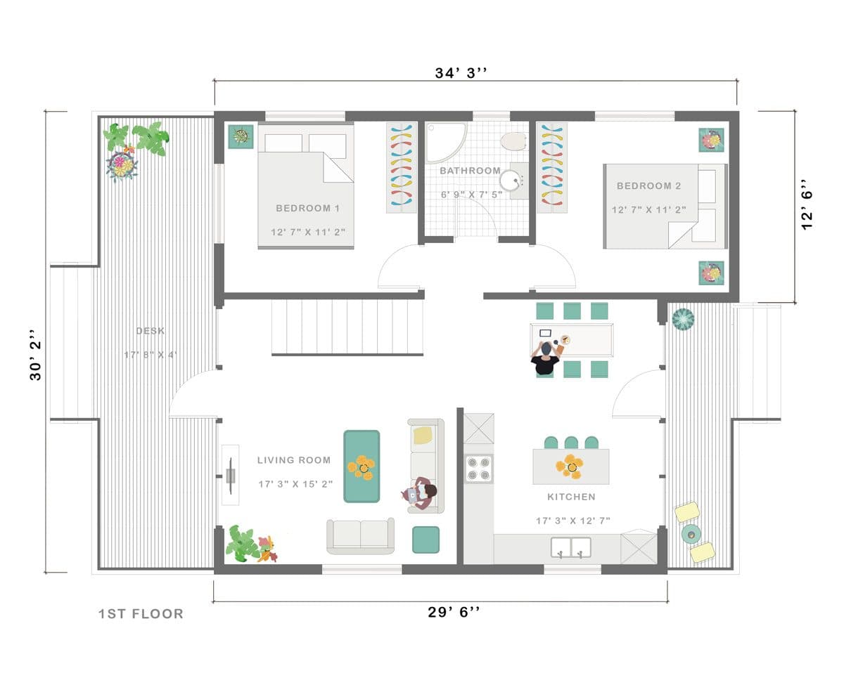 The Grand Floor Plan 1