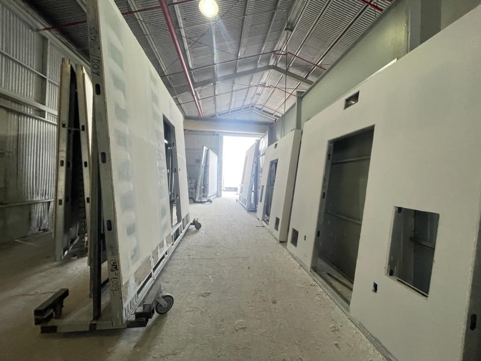 Our sister company's production facility, where panelized ADU wall systems are engineered and fabricated
